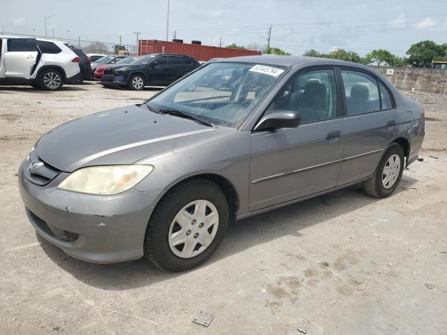 1HGES16375L006165 - 2005 HONDA CIVIC DX VP Boz foto 1