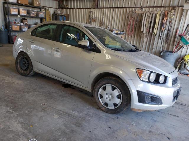 1G1JA5SH8E4225048 - 2014 CHEVROLET SONIC LS SILVER photo 4