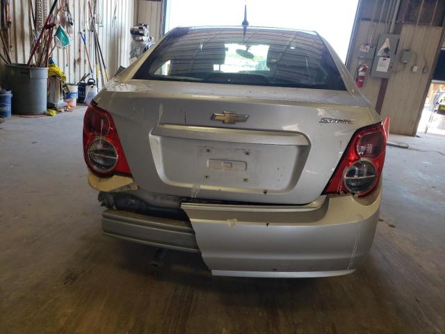 1G1JA5SH8E4225048 - 2014 CHEVROLET SONIC LS 银色 照片 6