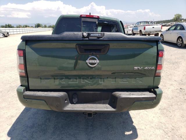 1N6ED1EK0NN613673 - 2022 NISSAN FRONTIER S GREEN photo 6