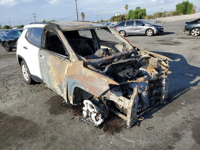 3C4NJCAB9LT158770 - 2020 JEEP COMPASS SP WHITE photo 10