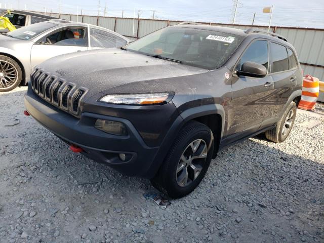 1C4PJMBS4FW576648 - 2015 JEEP CHEROKEE TRAILHAWK BLACK photo 1