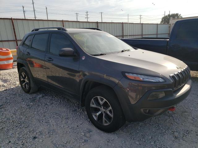 1C4PJMBS4FW576648 - 2015 JEEP CHEROKEE TRAILHAWK BLACK photo 4