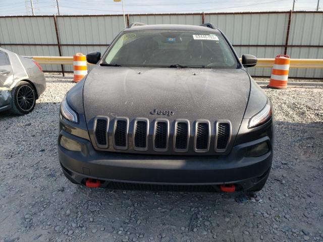 1C4PJMBS4FW576648 - 2015 JEEP CHEROKEE TRAILHAWK BLACK photo 5