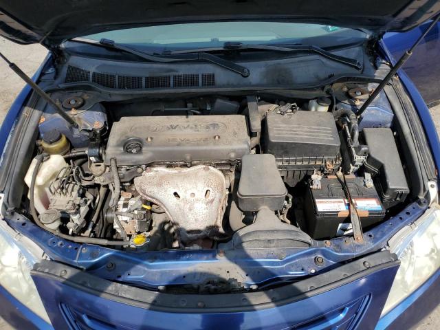 4T1BE46K19U349857 - 2009 TOYOTA CAMRY BASE BLUE photo 11