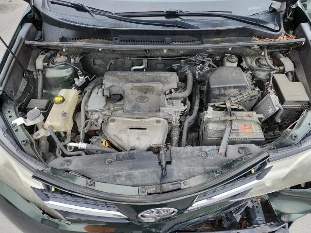 JTMBFREV6D5022156 - 2013 TOYOTA RAV4 LE GREEN photo 12