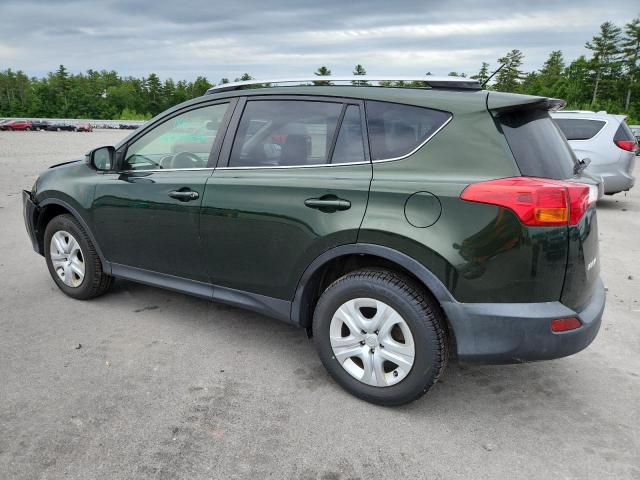 JTMBFREV6D5022156 - 2013 TOYOTA RAV4 LE GREEN photo 2