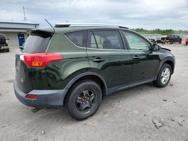 JTMBFREV6D5022156 - 2013 TOYOTA RAV4 LE GREEN photo 3