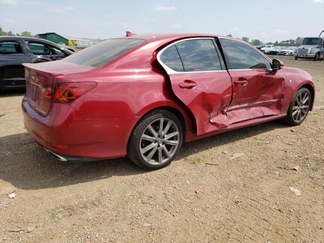 JTHCE1BL1D5006649 - 2013 LEXUS GS 350 RED photo 3