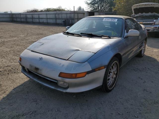 JT2SW22N9N0058684 - 1992 TOYOTA MR2 SPORT ROOF GRAY photo 2