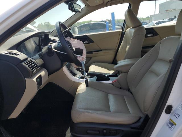 1HGCR2F8XEA282632 - 2014 HONDA ACCORD EXL WHITE photo 7