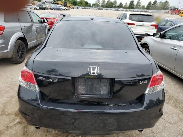 1HGCP36838A028020 - 2008 HONDA ACCORD EXL BLACK photo 6