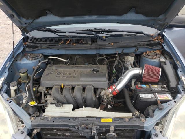 2T1KR32E04C270656 - 2004 TOYOTA COROLLA MA XR BLUE photo 11