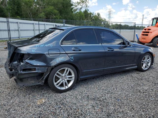 WDDGF4HB9DA792780 - 2013 MERCEDES-BENZ C 250 GRAY photo 3