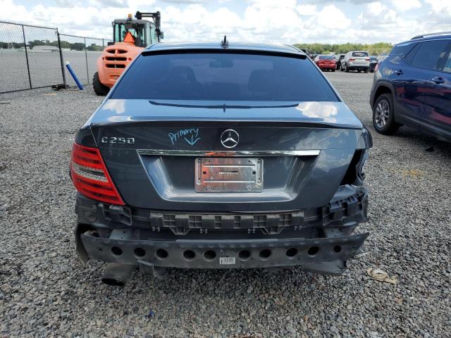 WDDGF4HB9DA792780 - 2013 MERCEDES-BENZ C 250 GRAY photo 6