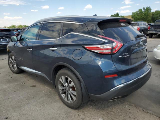 5N1AZ2MH0GN112957 - 2016 NISSAN MURANO S BLUE photo 2