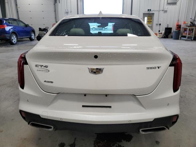 1G6DF5RK9M0111883 - 2021 CADILLAC CT4 PREMIUM LUXURY WHITE photo 6