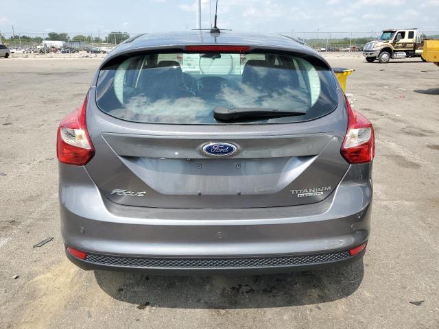 1FADP3N25EL320645 - 2014 FORD FOCUS TITANIUM GRAY photo 6