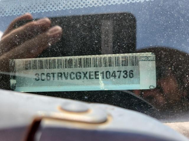 3C6TRVCGXEE104736 - 2014 RAM PROMASTER 2500 HIGH თეთრი ფოტო 13