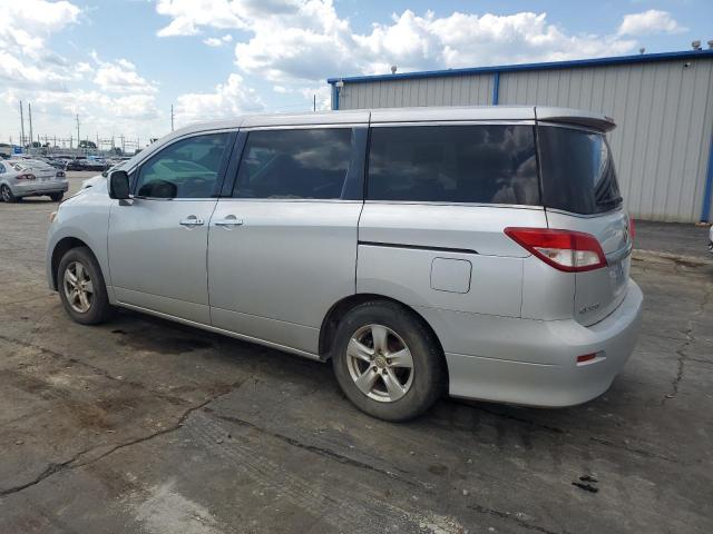 JN8AE2KP6D9067039 - 2013 NISSAN QUEST S SILVER photo 2