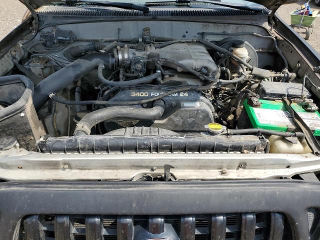 5TEGN92N84Z394544 - 2004 TOYOTA TACOMA DOUBLE CAB PRERUNNER BLACK photo 11