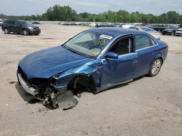 WAUAF78EX8A144900 - 2008 AUDI A4 2.0T BLUE photo 1