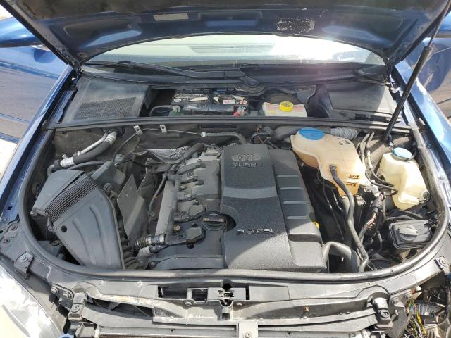 WAUAF78EX8A144900 - 2008 AUDI A4 2.0T BLUE photo 11