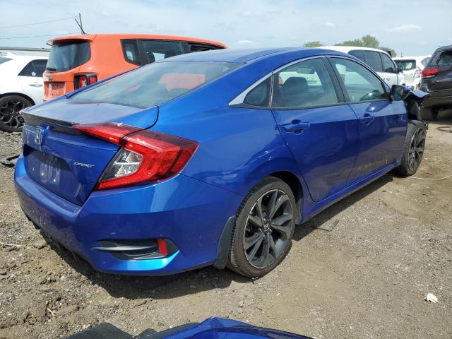 2HGFC2F82MH535604 - 2021 HONDA CIVIC SPORT 蓝色 照片 3