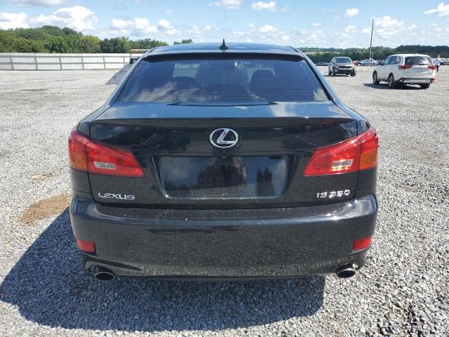 JTHBE262285018768 - 2008 LEXUS IS 350 BLACK photo 6