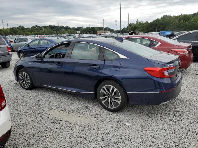 1HGCV3F44LA000755 - 2020 HONDA ACCORD HYBRID EX BLUE photo 2