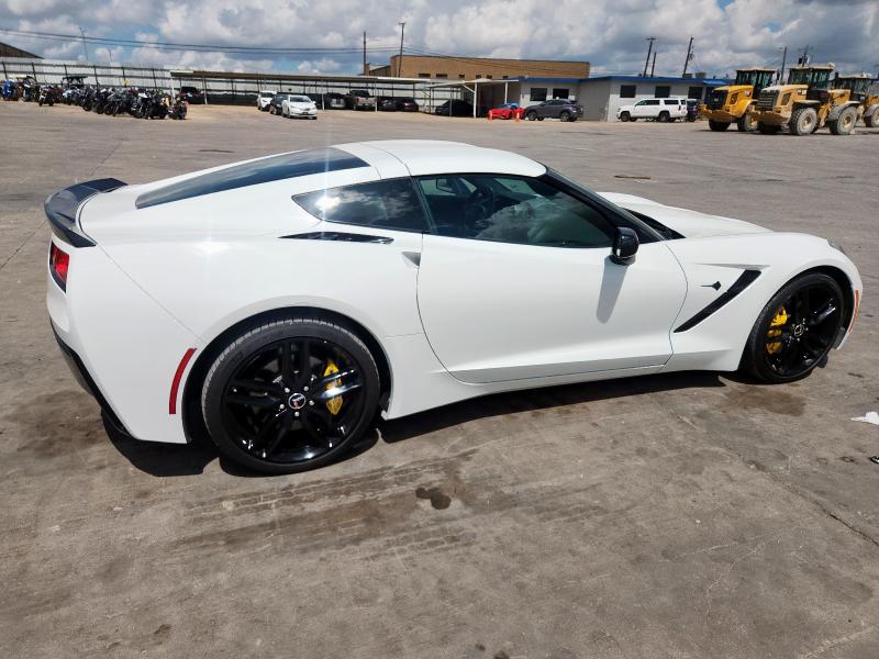 1G1YB2D75F5103774 - 2015 CHEVROLET CORVETTE STINGRAY 1LT WHITE photo 3