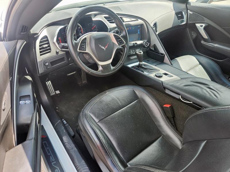 1G1YB2D75F5103774 - 2015 CHEVROLET CORVETTE STINGRAY 1LT WHITE photo 8