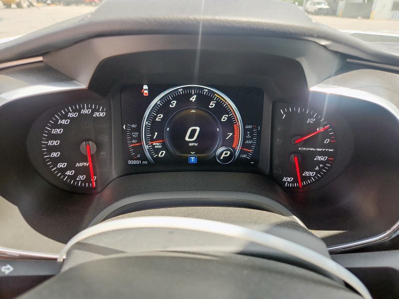 1G1YB2D75F5103774 - 2015 CHEVROLET CORVETTE STINGRAY 1LT WHITE photo 9