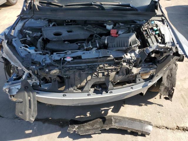 1HGCV2F96MA019475 - 2021 HONDA ACCORD TOURING GRAY photo 11