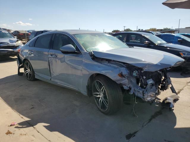 1HGCV2F96MA019475 - 2021 HONDA ACCORD TOURING GRAY photo 4