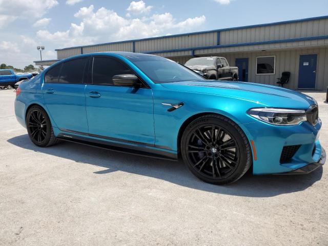 WBSJF0C54KB284422 - 2019 BMW M5 TURQUOISE photo 4