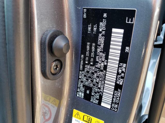 JTJBARBZ6K2197704 - 2019 LEXUS NX 300 BASE Boz foto 13