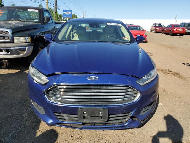 3FA6P0LU7DR217710 - 2013 FORD FUSION SE HYBRID BLUE photo 5