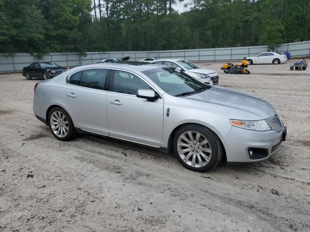 1LNHL9FT5AG601487 - 2010 LINCOLN MKS SILVER photo 4