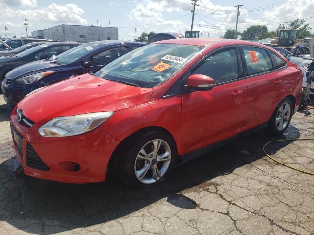 1FADP3F27EL246188 - 2014 FORD FOCUS SE RED photo 1