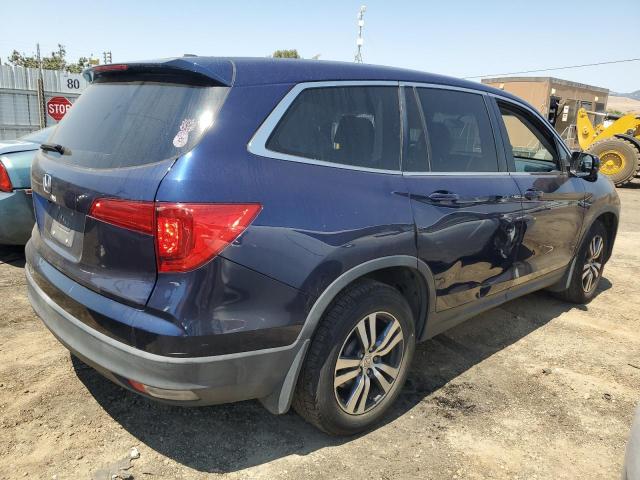 5FNYF5H35GB004621 - 2016 HONDA PILOT EX BLUE photo 3