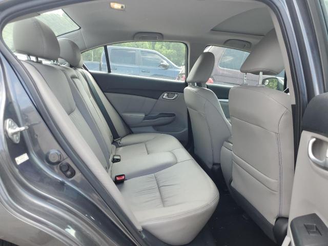 2HGFB2F96DH554491 - 2013 HONDA CIVIC EXL გრაფიტი ფოტო 10