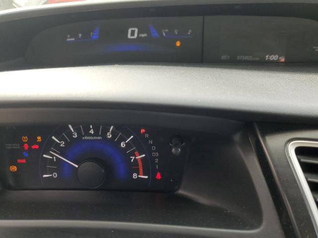 2HGFB2F96DH554491 - 2013 HONDA CIVIC EXL გრაფიტი ფოტო 9