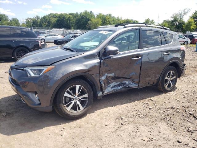 2T3RFREV6JW712136 - 2018 TOYOTA RAV4 ADVENTURE GRAY photo 1