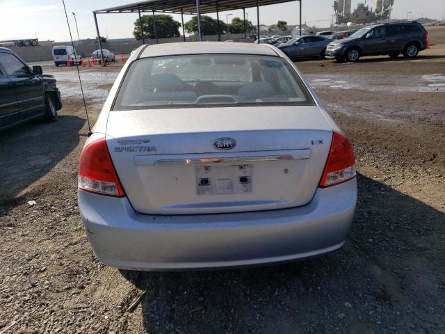 KNAFE122885522080 - 2008 KIA SPECTRA EX BLUE photo 6