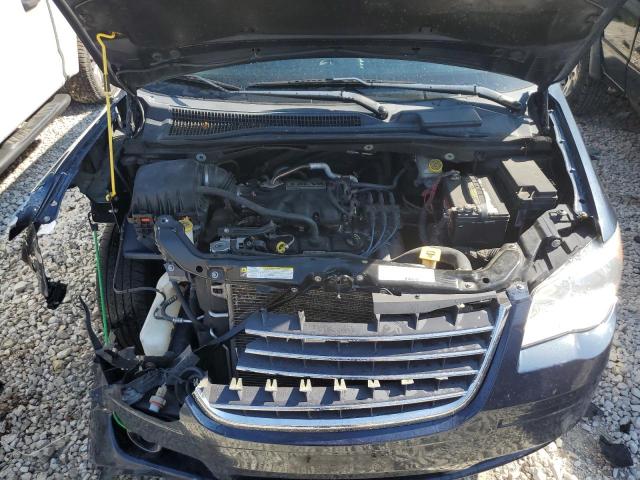 2A8HR54P48R124764 - 2008 CHRYSLER TOWN & COU TOURING BLUE photo 12