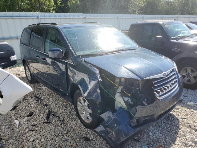 2A8HR54P48R124764 - 2008 CHRYSLER TOWN & COU TOURING BLUE photo 4