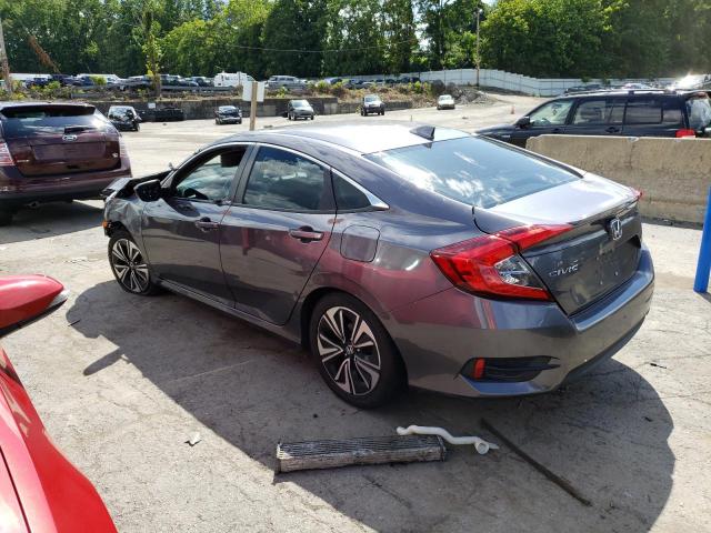 2HGFC1F30HH645815 - 2017 HONDA CIVIC EX GRAY photo 2