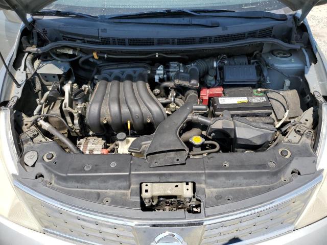 3N1BC13E59L455474 - 2009 NISSAN VERSA S SILVER photo 12