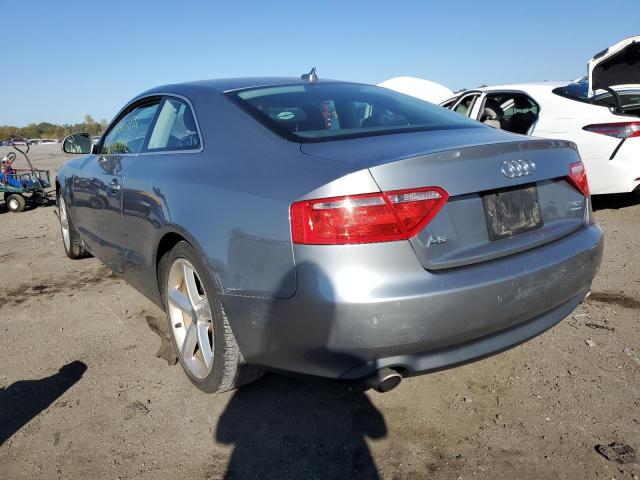 WAUDK78T49A052111 - 2009 AUDI A5 QUATTRO SILVER photo 3